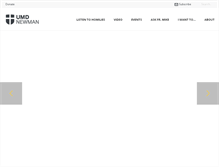 Tablet Screenshot of bulldogcatholic.org